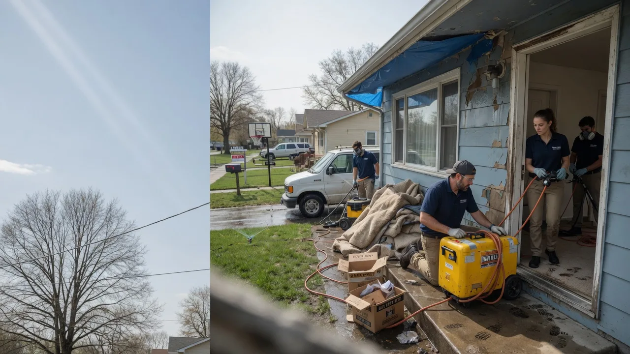 Basement Flood Cleanup in Birch River, WV near me